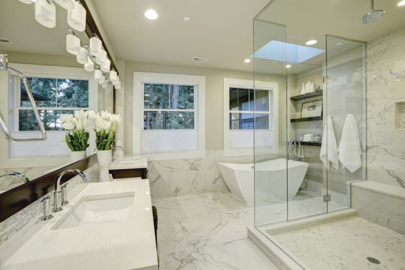 Upgraded Shower Areas