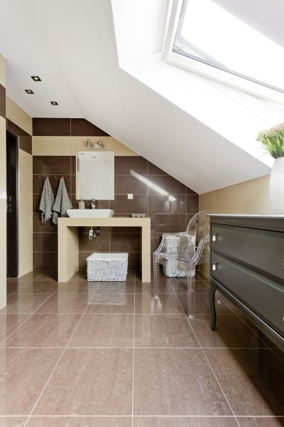 Attic Bathroom Installation in Daphne