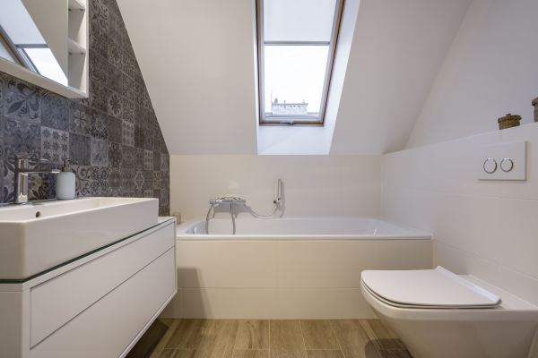 Attic Bathroom Construction in Daphne